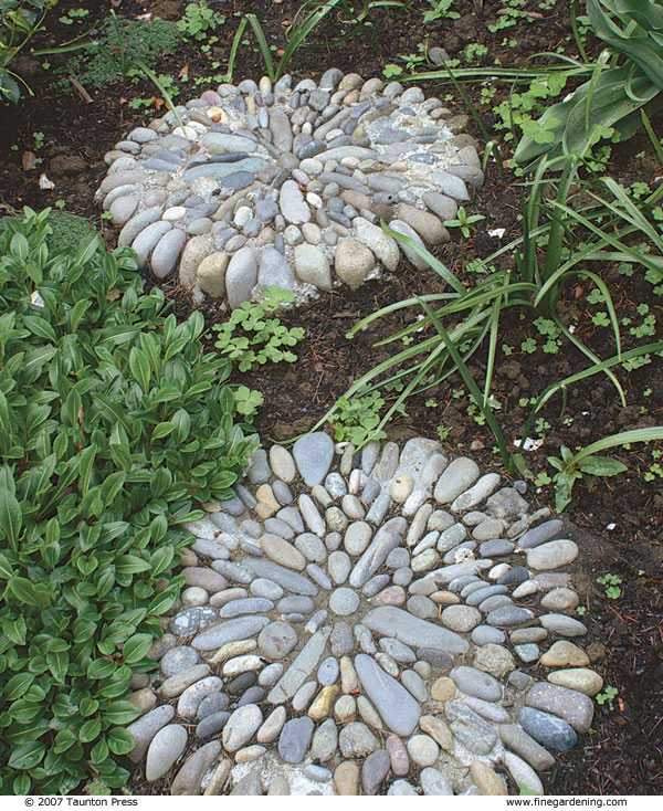 Create A Pebble Mosaic Finegardening - Extra Large White Garden Stones