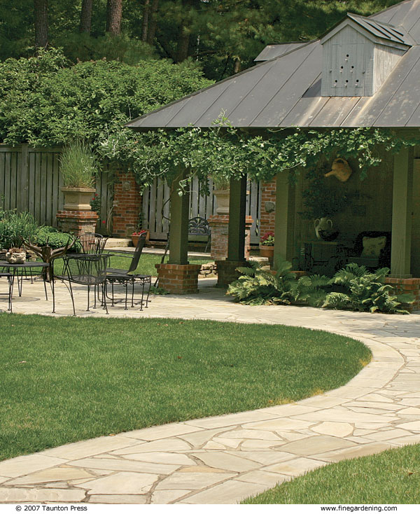 55 Best Images Paved Backyard Ideas : 11 Standout Ideas For Garden Paving