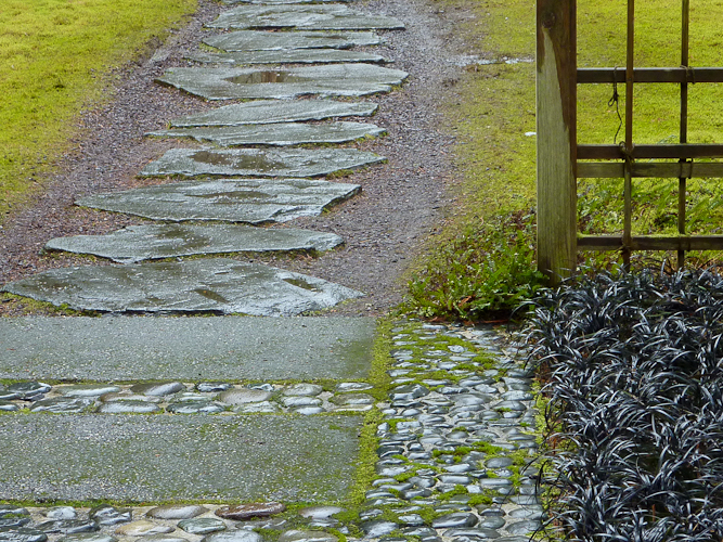 stone path details